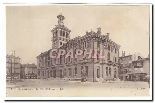 Valence Cartes postales L&#39hotel de ville