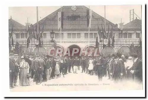 Bourges Cartes postales Exposition automobile agricole de Bourges (reproduction)