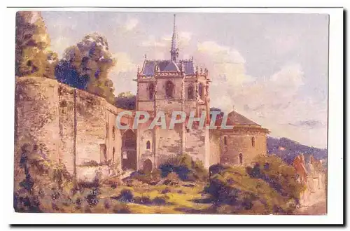 Amboise Ansichtskarte AK Chaetau Chapelle et Tour Cesar