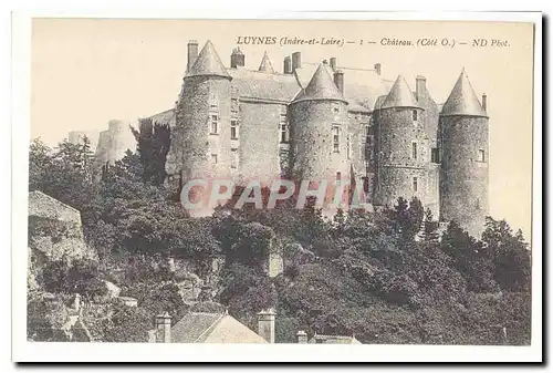 Luynes Ansichtskarte AK Chateau (cote Ouest)