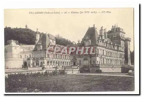 Villandry Cartes postales Chateau (fin 16eme)