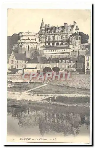 Amboise Cartes postales Le chateau