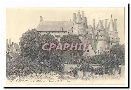 Langeais Ansichtskarte AK Le chateau Partie Sud est