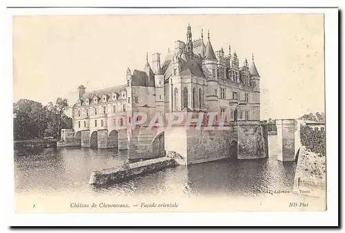 Chateau de Chenonceaux Cartes postales Facade orientale