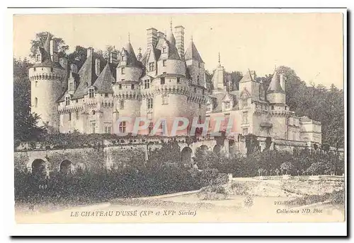 Le chateau d&#39Usse (15 et 16eme) Ansichtskarte AK