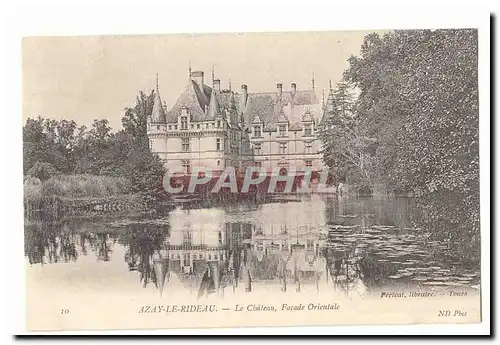 Azay le Rideau Ansichtskarte AK Le chateau facade orientale