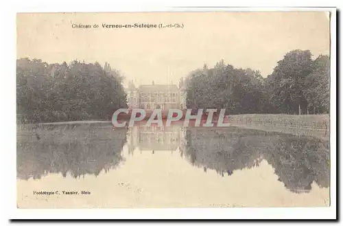Ansichtskarte AK Chateau de Vernou en Sologne