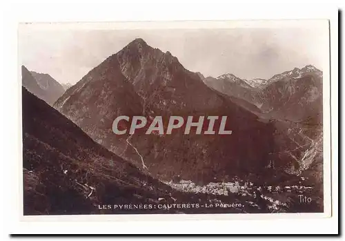 Cauterets Cartes postales Le Peguere