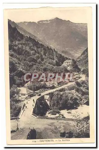 CAuterets Cartes postales La Raillere