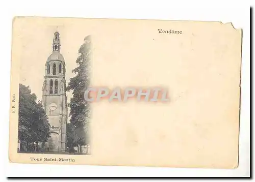 VEndome Cartes postales Tour Saint Martin