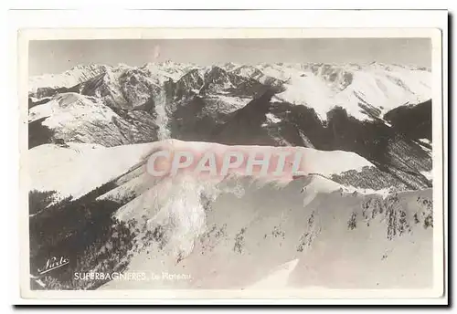 Superbagneres Cartes postales moderne Le plateau