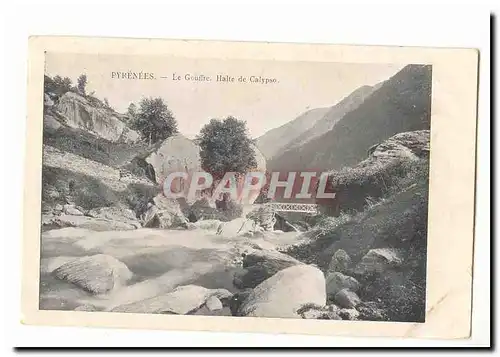 Pyrenees Cartes postales Le gouffre Halte de Calypso