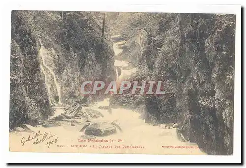 Luchon Cartes postales La cascade des Demoiselles