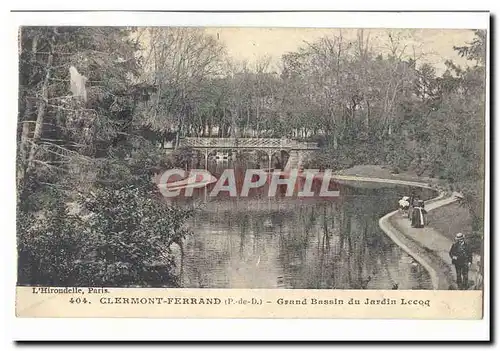 Clermont Ferrand Cartes postales Grand bassin du jardin Lecoq