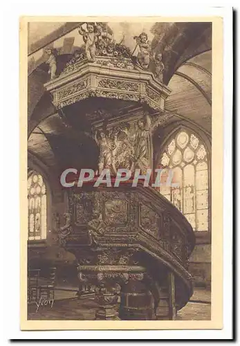 St Thegonnec Cartes postales La chaire (1683)