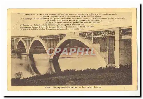 Plougastel Daoulas Cartes postales Pont Albert Louppe