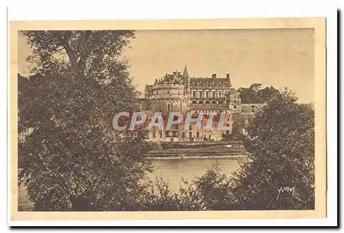 Le chateau d&#39Amboise vu des bords de la Loire Cartes postales