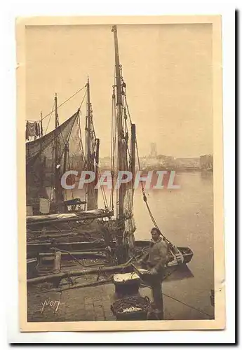 La Rochelle Cartes postales Matin clair sur le port (bateaux)