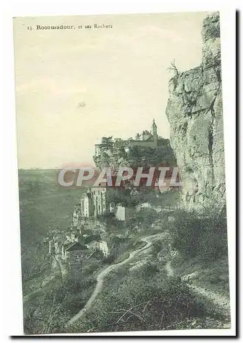 Rocamadour Cartes postales Rochers