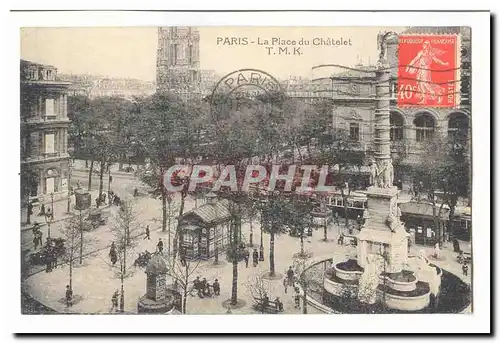 Paris (1er) Ansichtskarte AK Place du chatelet