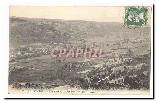 Val d'Ajol Cartes postales Vue prise de la Feuillee Dorothee