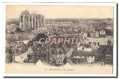 Beauvais Cartes postales Vue generale