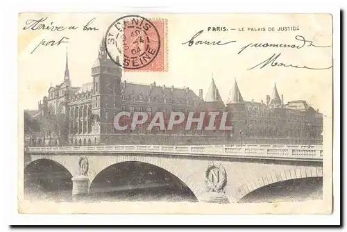 Paris (1er) Cartes postales Le palais de justice