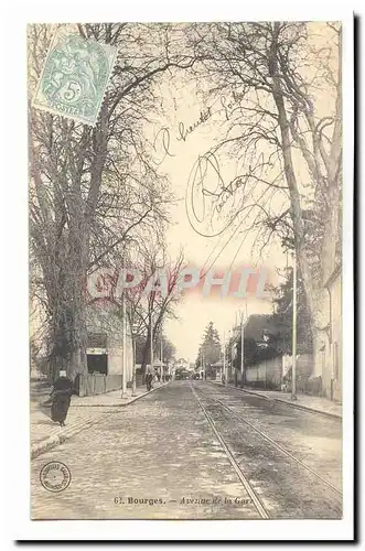 Bourges Cartes postales Avenue de la gare