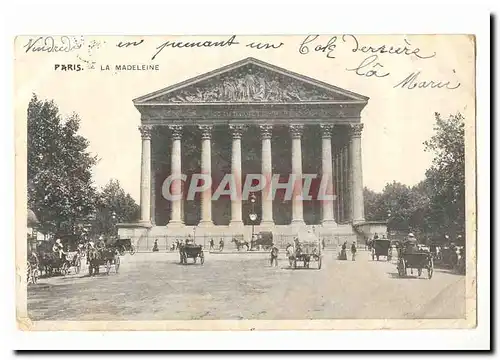 Paris 8eme) Ansichtskarte AK La Madeleine