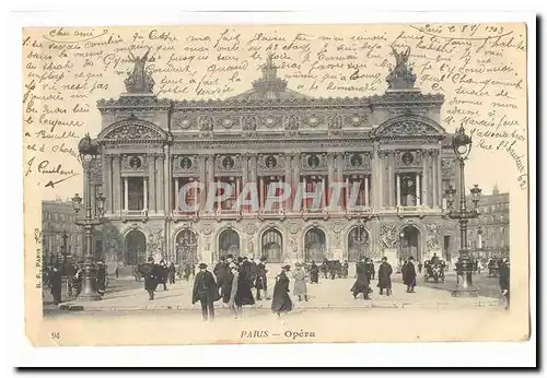 Paris (9eme) Ansichtskarte AK L&#39opera