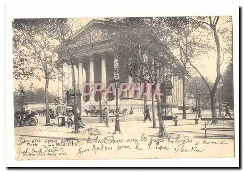 Paris (8eme) Ansichtskarte AK La Madeleine