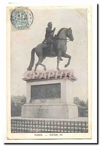 Paris Cartes postales Henri IV