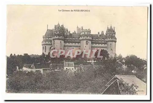 Cartes postales Le chateau de Pierrefonds