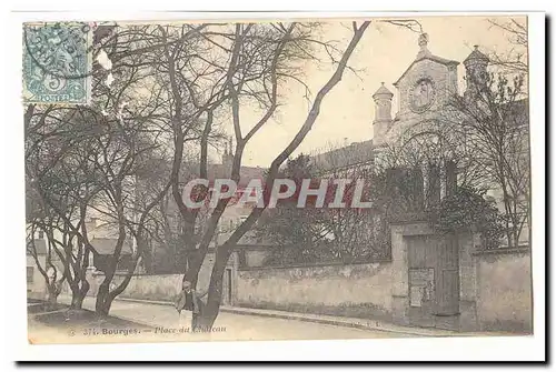 Bourges Cartes postales Place du chateau