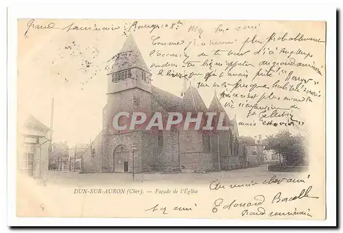 Dun sur Aron Cartes postales L'eglise