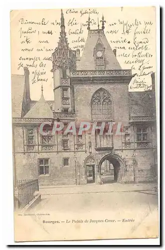 Bourges Cartes postales Le palais de Jacques Coeur