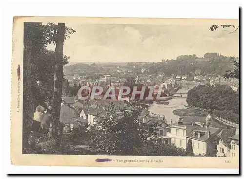 Vittel Cartes postales Vue generale sur la Moselle