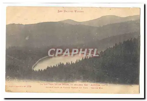 Les Hautes Vosges Cartes postales Le lac vert ou de Dahen ou sulzern See Altitude 1044m appele dans le patois ro