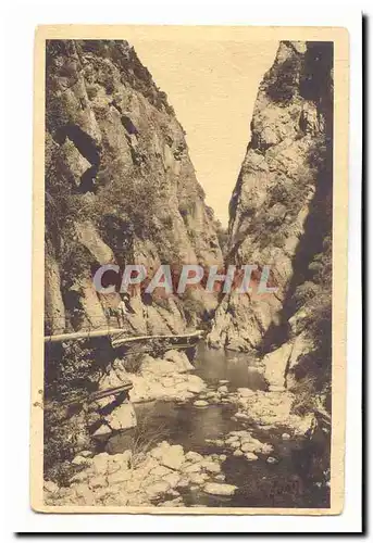 Amelie les Bains Cartes postales Gorges du Mondony