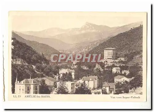 Amelie les Bains Cartes postales Vue sur Super Valtech