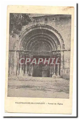Villefranche de Conflent Cartes postales Portail de l�eglise