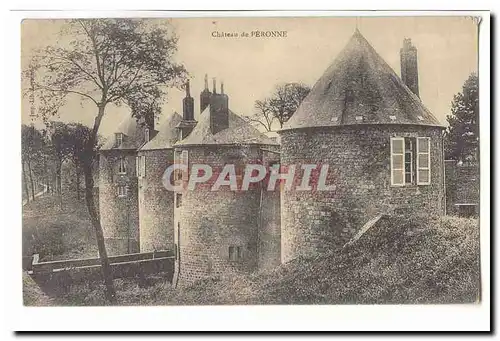 PEronne Cartes postales Chateau