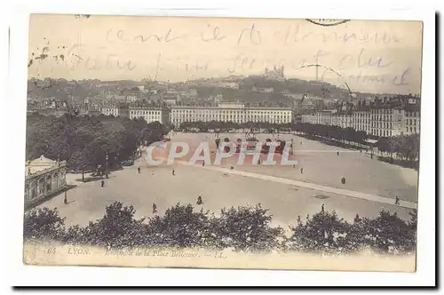 Lyon Ansichtskarte AK Ensemble de la place Bellecour