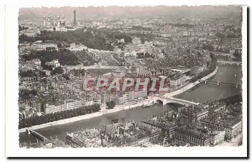 Lyon Cartes postales moderne La SAone et la colline de Fourviere