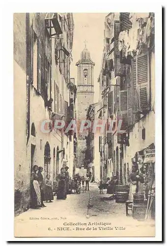 Nice Cartes postales Rue de la vieille ville