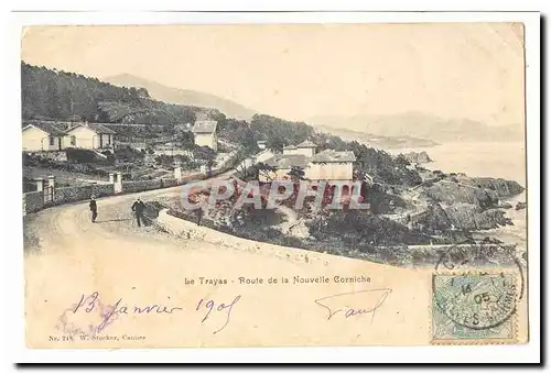 Le Trayas Cartes postales Route de la nouvelle corniche