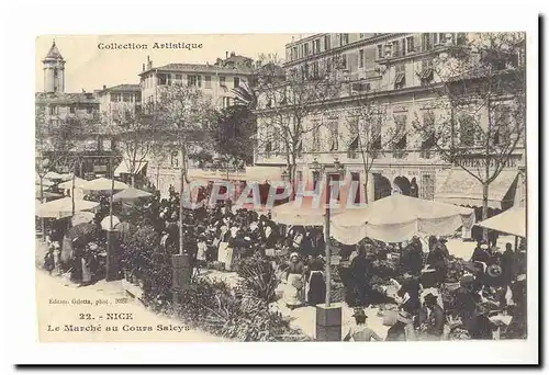 Nice Cartes postales Le marche au cours Saleys TOP