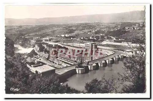 Barrage de Genissat Cartes postales moderne Tours de prise d&#39eau Vue generale d&#39ensemble