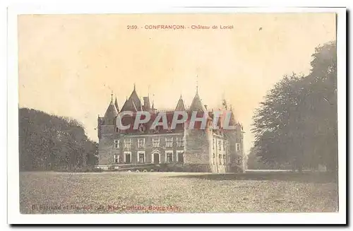 Confrancon Cartes postales chateau de Loriol