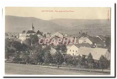 Hauteville Cartes postales Vue generale et le thiou